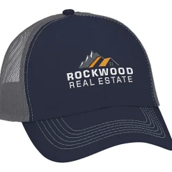 Colorblocked Twill Meshback Cap
