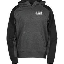 Colorblock Performance Heather Fleece 1/4-Zip Hoodie - Screen