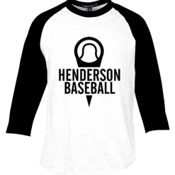 Colorblock 3/4 Sleeve Cotton Baseball T-Shirt