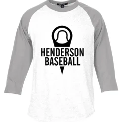 Colorblock 3/4 Sleeve Cotton Baseball T-Shirt
