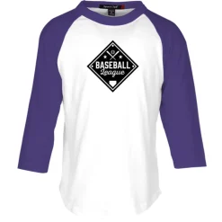 Colorblock 3/4 Sleeve Cotton Baseball T-Shirt - Youth