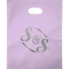 Colored Frosted Die-Cut Convention Bag - 15 inches x 12 inches - Foil
