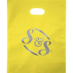 Colored Frosted Die-Cut Convention Bag - 15 inches x 12 inches - Foil
