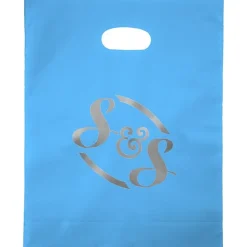 Colored Frosted Die-Cut Convention Bag - 15 inches x 12 inches - Foil