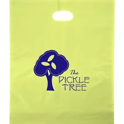 Colored Frosted Die-Cut Convention Bag - 18 inches x 15 inches - Foil