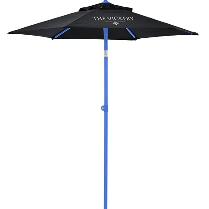 Colored Steel Market Umbrella - 7 feet