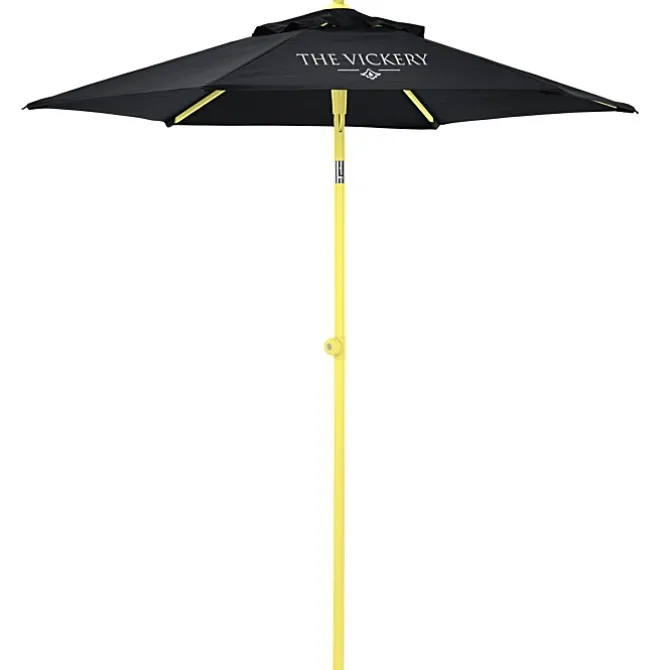 Colored Steel Market Umbrella - 7 feet