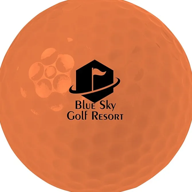 Colorful Golf Ball - Dozen - Bulk