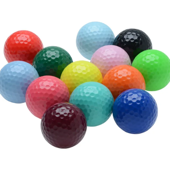 Colorful Golf Ball - Dozen - Bulk