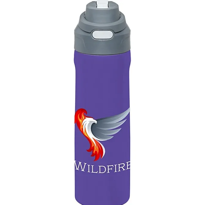Colorful Pop Up Vacuum Bottle - 24 oz.