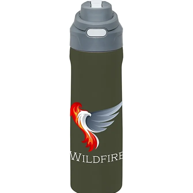 Colorful Pop Up Vacuum Bottle - 24 oz.