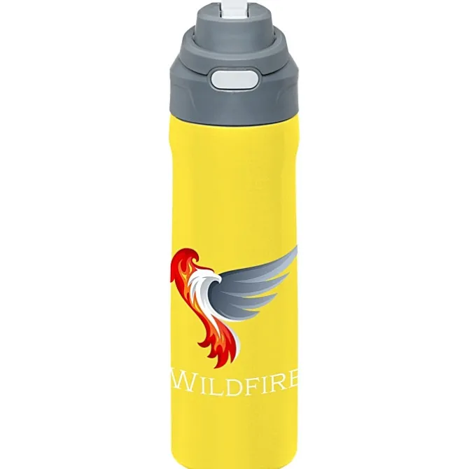 Colorful Pop Up Vacuum Bottle - 24 oz.