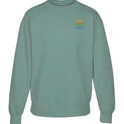 Comfort Colors Garment-Dyed Crew Sweatshirt - Embroidered