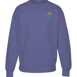 Comfort Colors Garment-Dyed Crew Sweatshirt - Embroidered