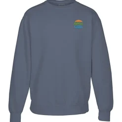 Comfort Colors Garment-Dyed Crew Sweatshirt - Embroidered