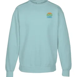 Comfort Colors Garment-Dyed Crew Sweatshirt - Embroidered