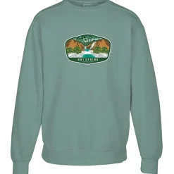 Comfort Colors Garment-Dyed Crew Sweatshirt - Full Color