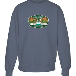 Comfort Colors Garment-Dyed Crew Sweatshirt - Full Color