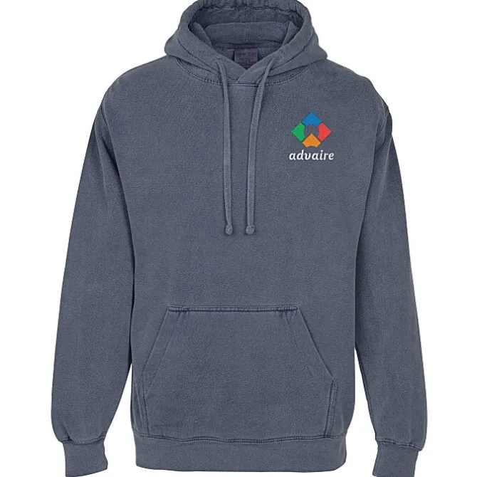 Comfort Colors Garment-Dyed Hoodie - Embroidered