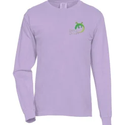 Comfort Colors Garment-Dyed 6.1-oz LS T-Shirt - Embroidered