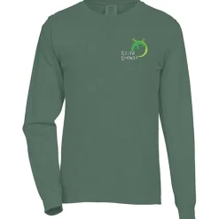 Comfort Colors Garment-Dyed 6.1-oz LS T-Shirt - Embroidered
