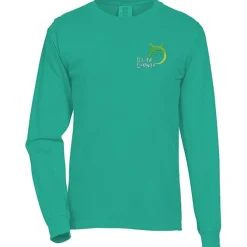Comfort Colors Garment-Dyed 6.1-oz LS T-Shirt - Embroidered