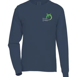 Comfort Colors Garment-Dyed 6.1-oz LS T-Shirt - Embroidered