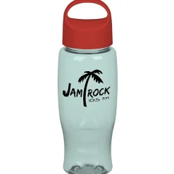 Comfort Grip Bottle with Oval Crest Lid - 27 oz.