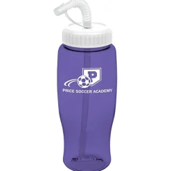 Comfort Grip Bottle with Straw Lid - 27 oz.