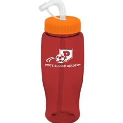 Comfort Grip Bottle with Straw Lid - 27 oz.