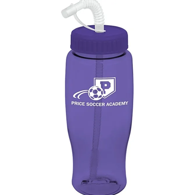 Comfort Grip Bottle with Straw Lid - 27 oz.