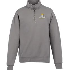 ComfortWash Fleece 1/4-Zip Pullover - Embroidered
