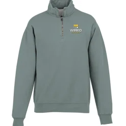 ComfortWash Fleece 1/4-Zip Pullover - Embroidered