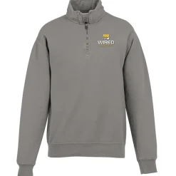 ComfortWash Fleece 1/4-Zip Pullover - Embroidered