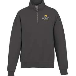 ComfortWash Fleece 1/4-Zip Pullover - Embroidered