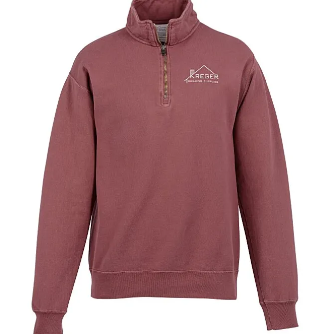 ComfortWash Fleece 1/4-Zip Pullover - Screen