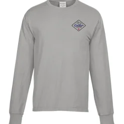 ComfortWash Garment-Dyed LS Tee - Embroidered