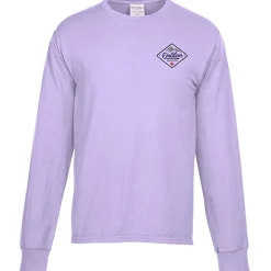 ComfortWash Garment-Dyed LS Tee - Embroidered