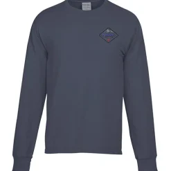 ComfortWash Garment-Dyed LS Tee - Embroidered