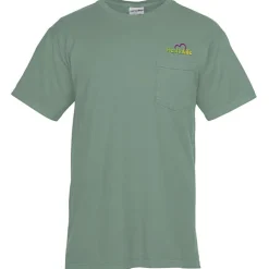 ComfortWash Garment-Dyed Pocket Tee - Embroidered