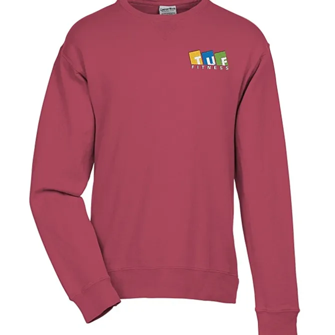 ComfortWash Garment-Dyed Sweatshirt - Embroidered