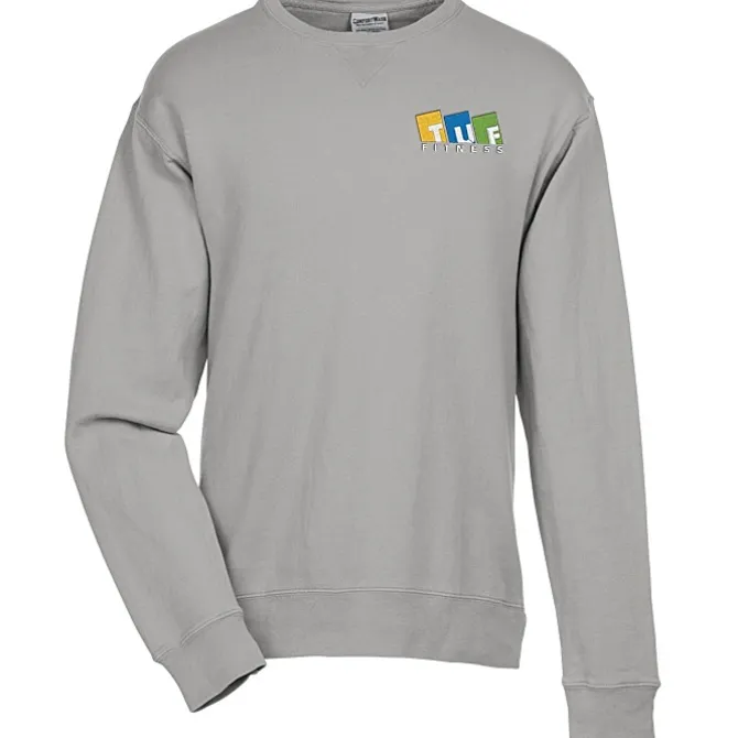 ComfortWash Garment-Dyed Sweatshirt - Embroidered