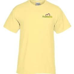 ComfortWash Garment-Dyed Tee - Embroidered