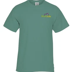 ComfortWash Garment-Dyed Tee - Embroidered