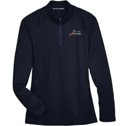 Compass Stretch Tech-Shell 1/4-Zip Pullover - Ladies' - Embroidered