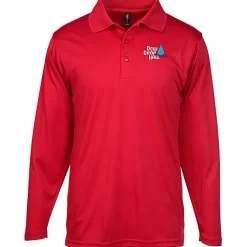 Contour Long Sleeve Performance Polo - Men's