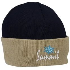 Contrast Cuff Knit Beanie