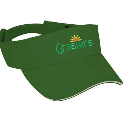 Contrast Peak Twill Visor