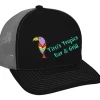 Contrast Stitch Trucker Snapback Cap