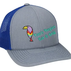 Contrast Stitch Trucker Snapback Cap